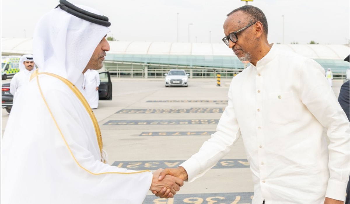 Rwanda’s Kagame Pays Tribute to Qatar’s Father Amir Sheikh Hamad
